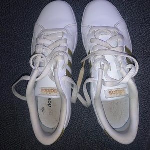 Adidas Originals Superstar White/Gold Women's Shoes